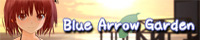 blue arrow garden バナー
